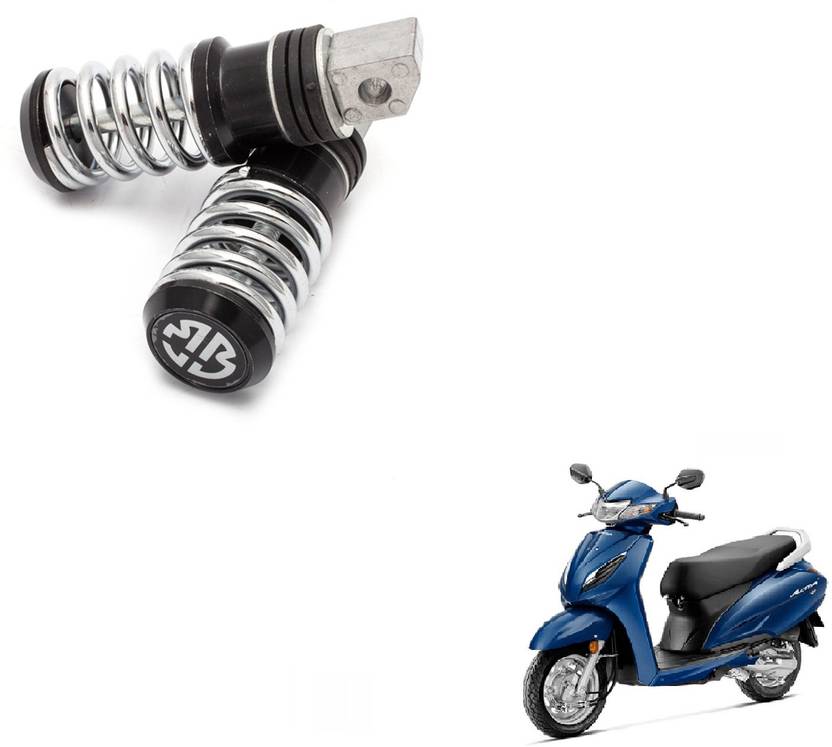 Miwings Black Foot Rest For Honda Activa 6G Foot Rest Price in India