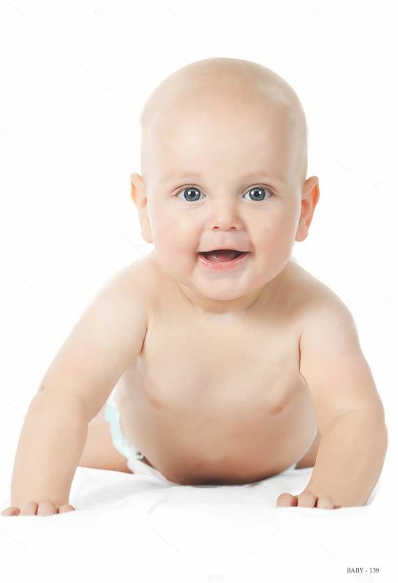 Cute Baby Poster Smiling Baby Poster HD Baby Wall Poster for Room