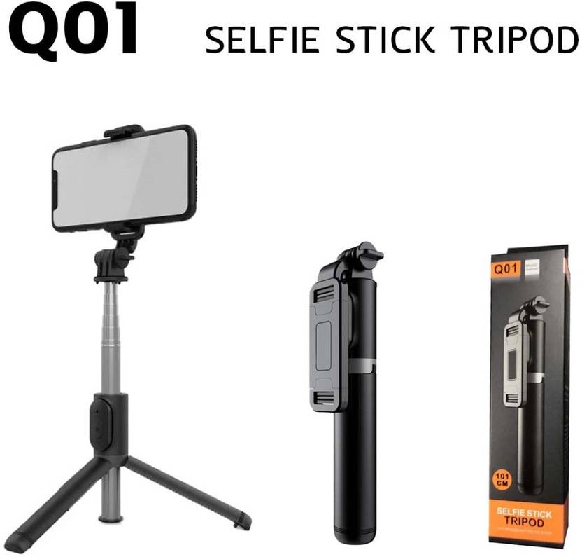 Huayue ™Q01 101 cm Selfie Stick With Tripod Stand . Multifunctional