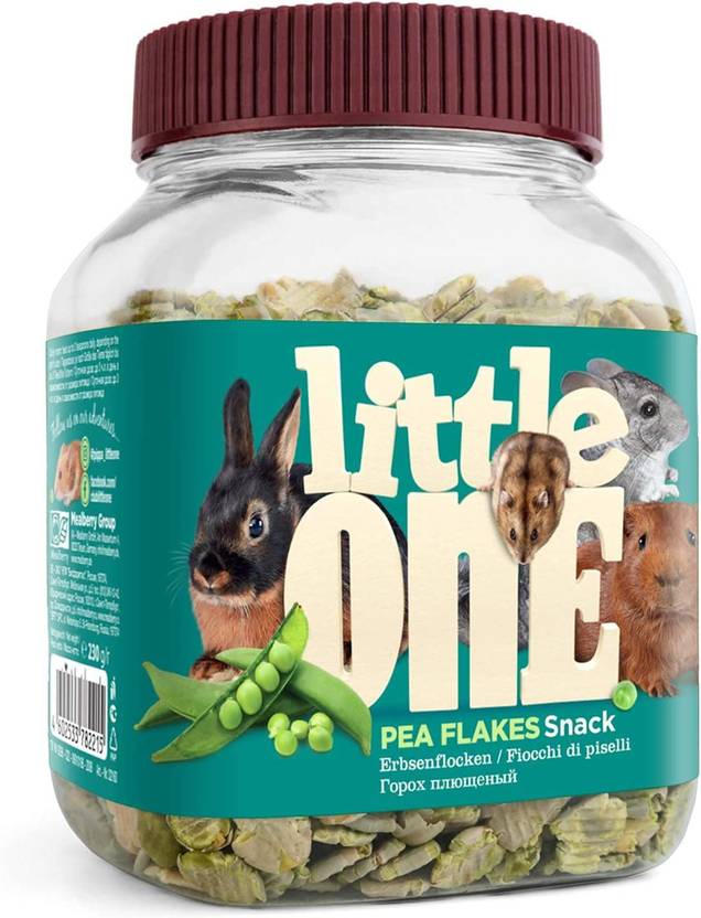 Little one Snack Pea Flakes in Tin 230 g Guinea Pig Treat Price in