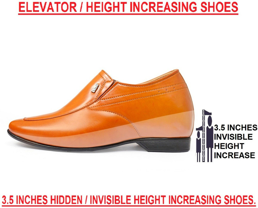 Faux Leather Shoes Party Wear For Men 