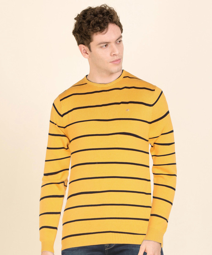 KILLER Striped Crew Neck Casual Men 