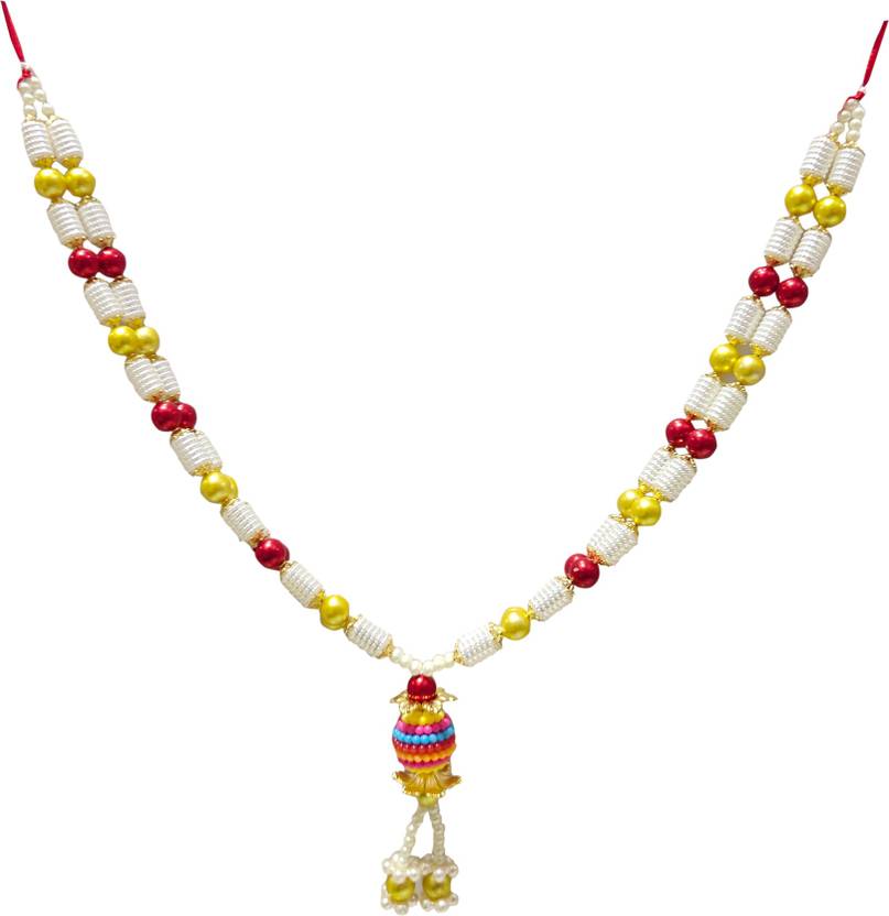 Moti haar for ganpati clearance