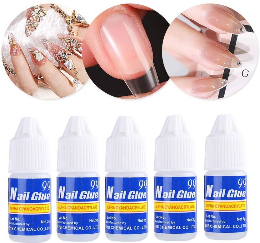 Nyamah sales Nail Glue for Artificial Nail Professional Nail Art Glue