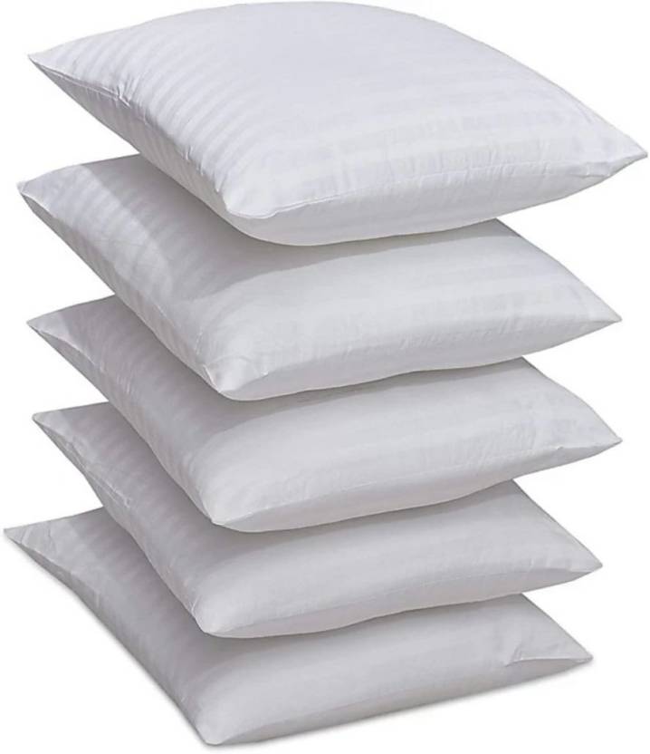 ComfortCushion Polyester Fibre Stripes Cushion Pack of 5 - Buy ...