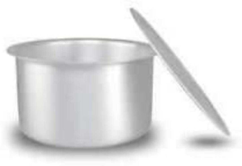 Sonanshi Sonanshi Aluminium Patila/Bhagona/Tapeli/Handi/Pot/Tope with LID Tope/Bhagona/Patila with Lid 5 L capacity 23.47 cm diameter(Aluminium) - Flipkart Deal