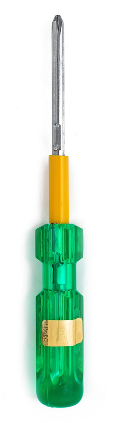 Globus DOUBLE SIDED SCREWDRIVER ( 2 IN 1) ( SLOTTED +PHILLIPS) Combination Screwdriver(Pack of 1)