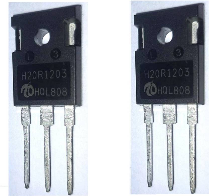 RISARYA H20R1203 IGBT 2PCS POWER TRANSISTOR 20A 1200V REVERSE
