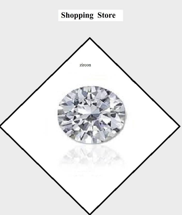 Shopping Store Zircon Gemstone ,Cubic Zirconia (CZ) (White ...