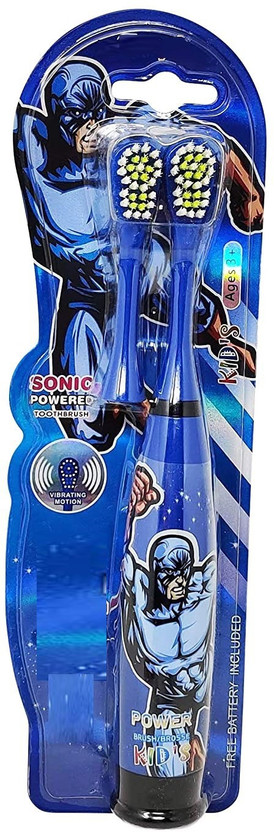 madago madago Kids Cartoon Printed Extra Soft Electric Battery Powered Toothbrush For Girl Kids(1 Pc) Electric Toothbrush Electric Toothbrush(Blue) - Flipkart Deal