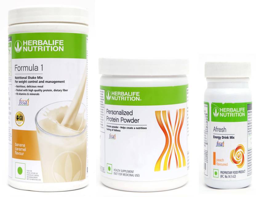 HERBALIFE Special Weight Loss Combo ( Formula 1 Shake Mix Banana Flavor + Personalized Protein