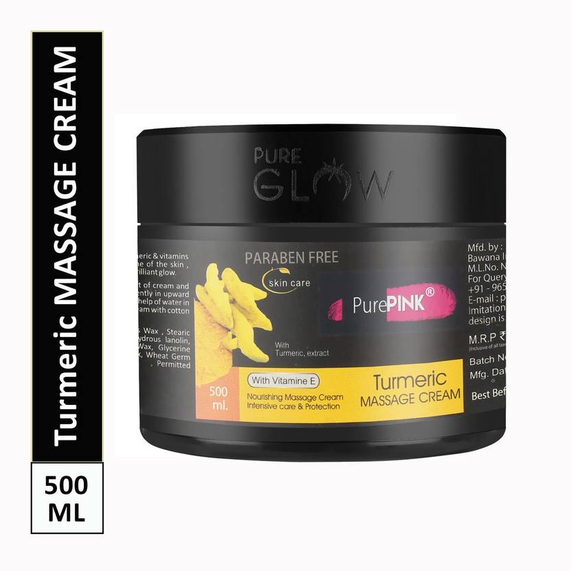 PurePINK Turmeric Massage Cream Price in India, Buy PurePINK Turmeric