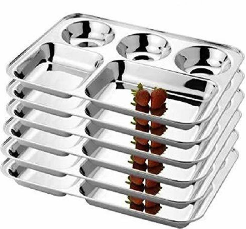 Flipkart SmartBuy Pack of 6 Stainless Steel Steel Dinner set/Lunch