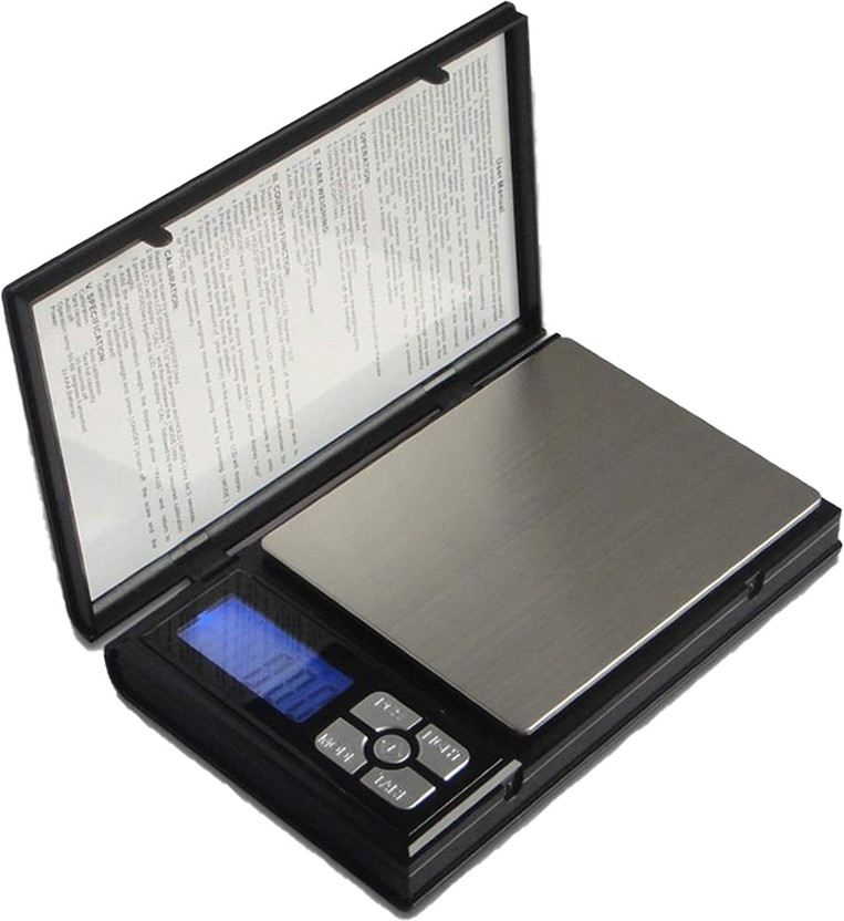 Glancing Digital Weighing Scale- Digital Pocket Weight Weighing Scale Jewellery , Gold, Silver, Platinum, Weighing Mini Machine J/74/UG Jewellery Weighing Scale(Black)