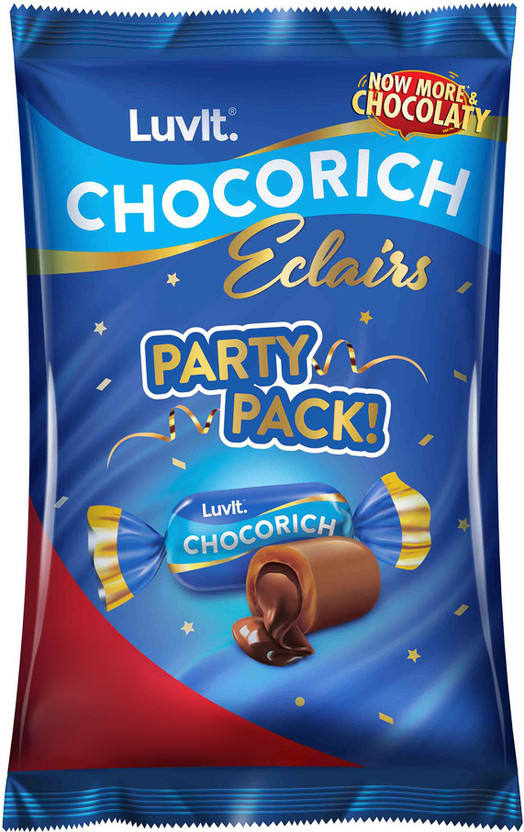 LuvIt Eclairs Party Pack Choco Toffee(390 g)
