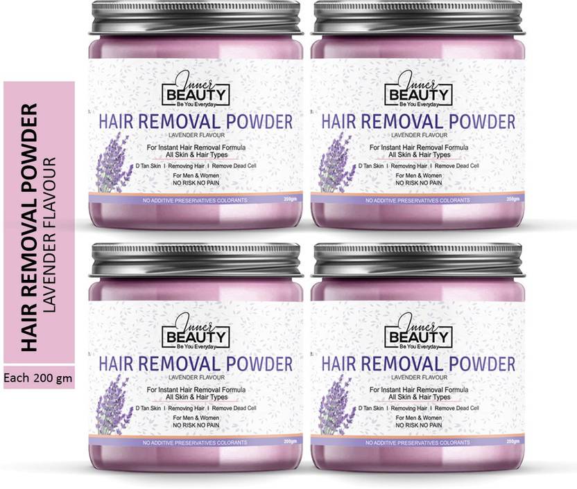 Inner Beauty Hair Removal Powder (Levender Fragrance) For Underarms