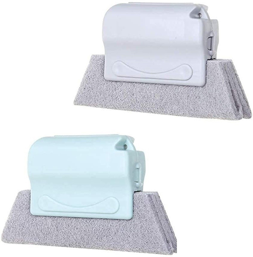 Buy Buy From Best Window Groove Frame Cleaning Brush Door Track Cleaning Brushes Dust Cleaner Tool For All Corners Edges And Gaps Microfiber Wet And Dry Brush (Multicolor) (Pack Of 2) Sponge Wet and Dry Brush(Blue, Grey, 2 Units) - Flipkart Deal