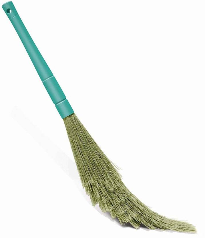 Dream mall PACK OF 3 Soft Grass Broom for Clean Floor&268 Fiber Wet and