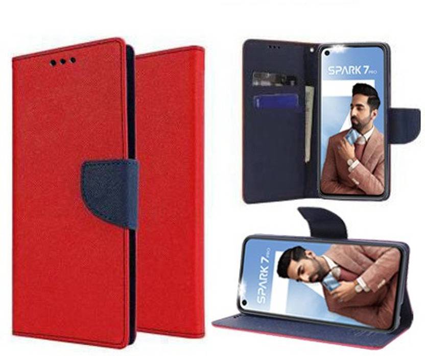 Xtrafit Flip Cover for Tecno Spark 7 Pro Xtrafit