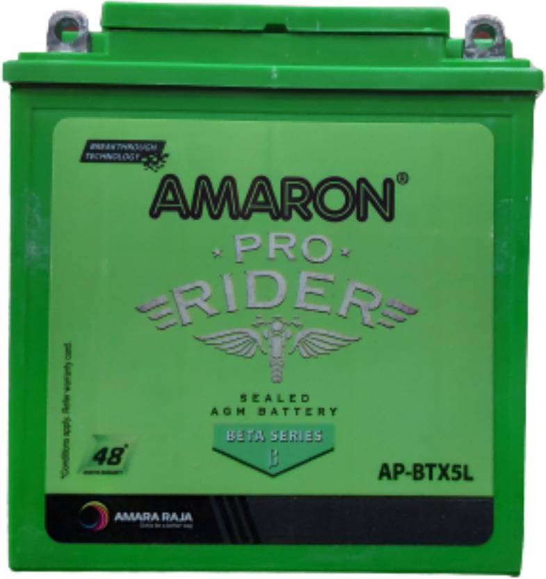 amaron PRO RIDER AP-BTX5L BETA SERIES 5AH 5 Ah Battery for Bike Price