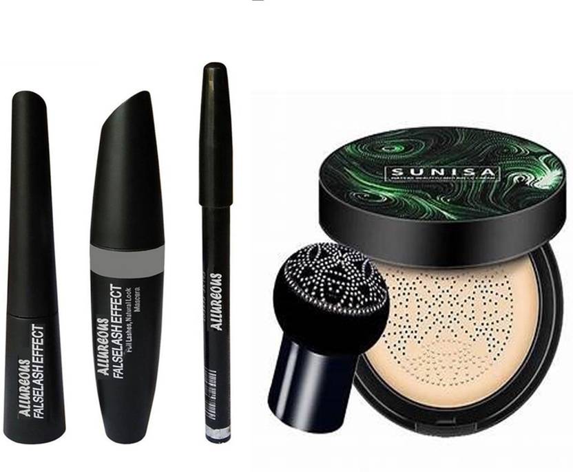 ALLUREOUS 3 in 1 combo of mascara eyeliner and mascara with mushroom