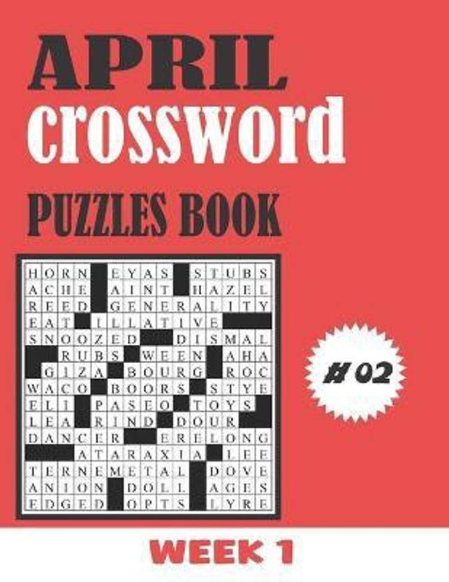 April Crossword Puzzles Book Week 1 02 Buy April Crossword Puzzles
