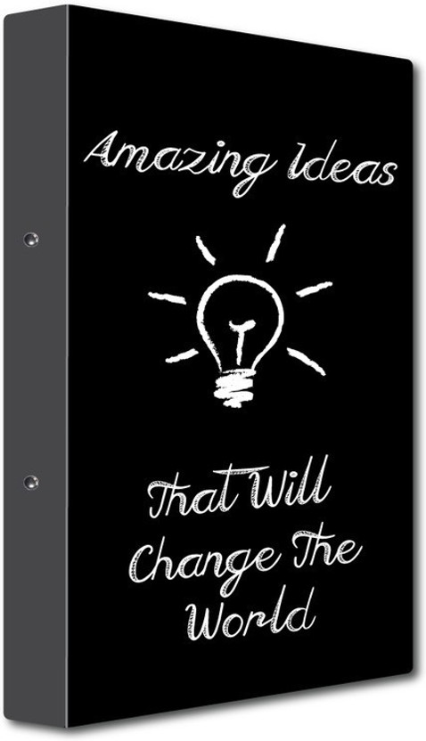 Nourish Cardboard Display File(Set Of 1, Multicolor)