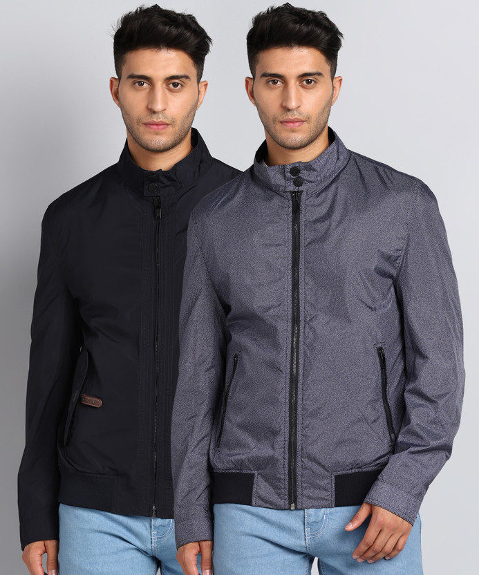 Sleeve Striped Men Jacket 