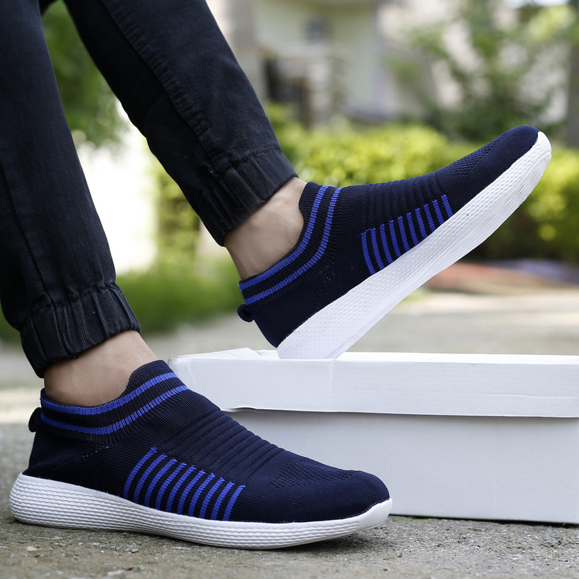 Mens mesh slip on shoes