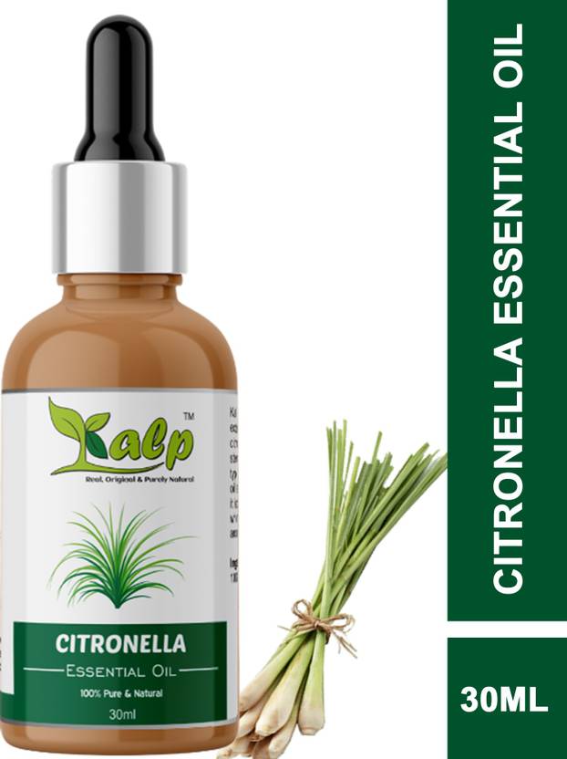Kalp Citronella Essential Oil for Aroma Diffusers, Healthy Hair, Oily Skin, Aromatherapy 100