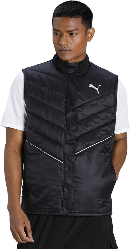 Puma sleeveless solid men's jacket cheap