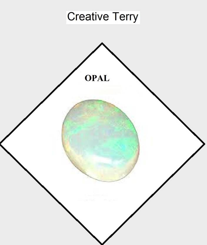 Creative Terry Opal (milky white stone)(Venus, Shukra planet ...