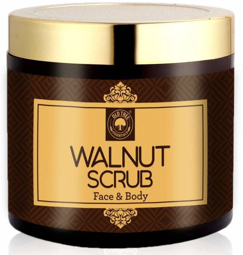 Old Tree Walnut Face and Body Scrub for Tan and Dark Spot Removal Scrub