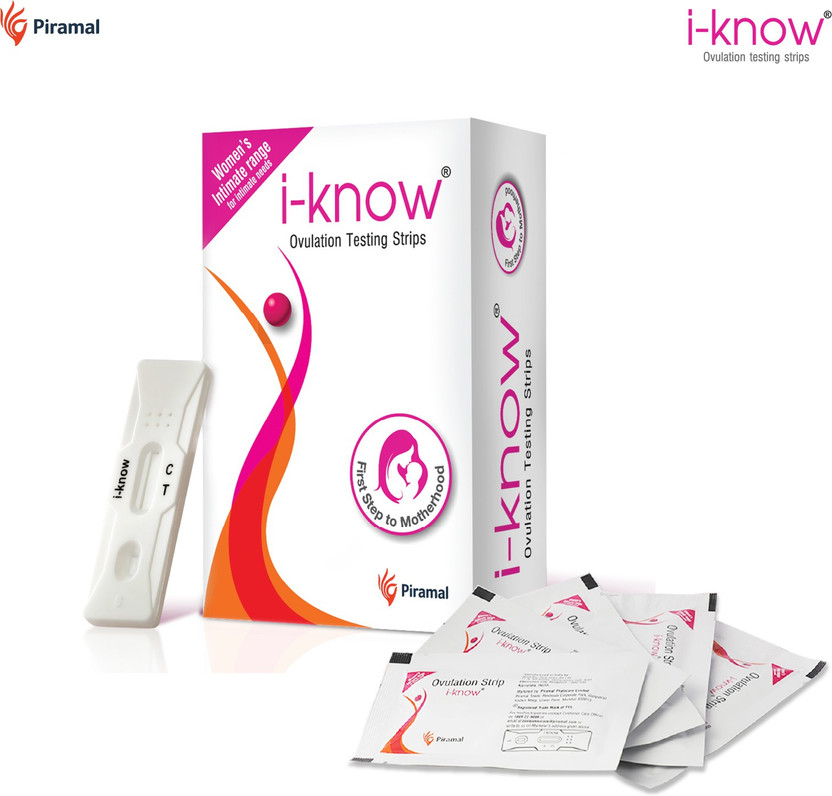 i-know for women Planning Pregnancy Ovulation Kit(5 Tests, Pack of 1)