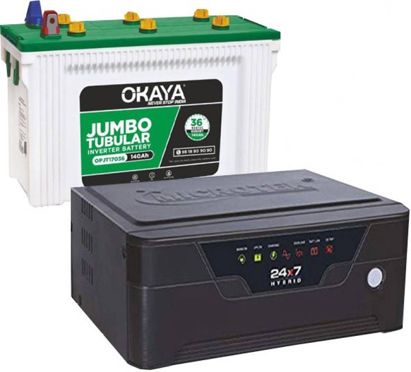 Okaya OPJT 17036+ HB 875 Tubular Inverter Battery Price in India Buy