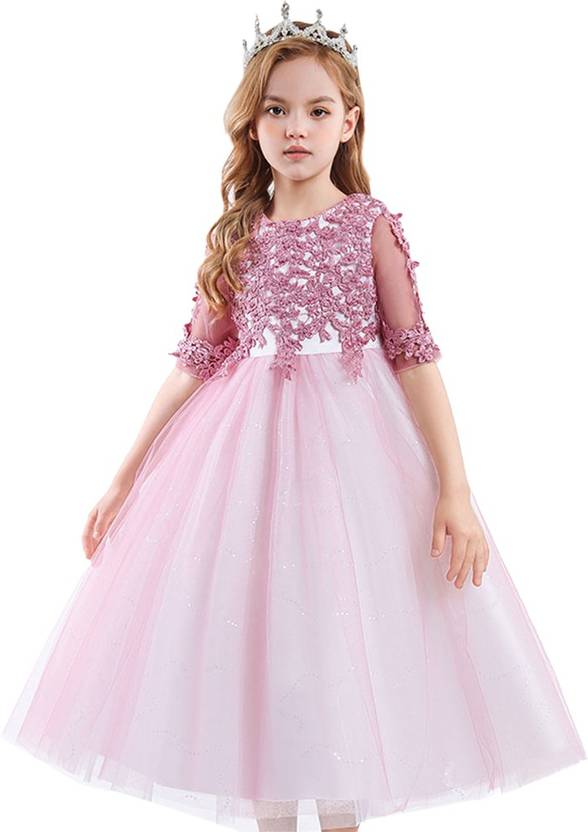 Hopscotch Girls Below Knee Party Dress Price in India Buy Hopscotch Girls Below Knee Party
