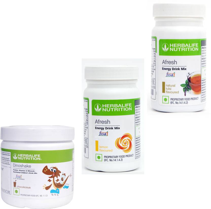 Herbalife Nutrition DINOSHAKE CHOCOLATE (200gm)+ AFRESH