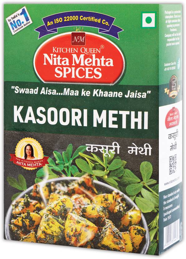 KITCHEN QUEEN NITA MEHTA Kasoori Methi Masala Best Kasoori Methi from