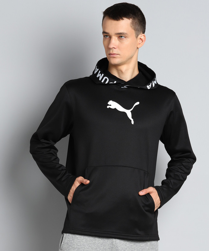 puma full sleeve printed men's sweatshirt