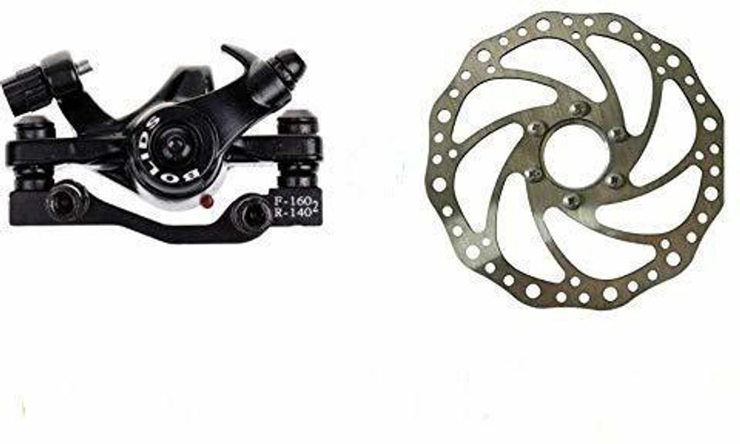 SHRI BICYCLES disk brake mechanical caliper alluminium alloy with disk plate (Combo) Bicycle Brake Disk