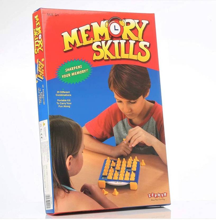DIKUJI ENTERPRISE Memory Skills Party & Fun Games Board Game Board Game