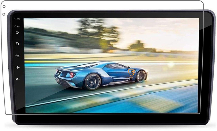 Cave Tempered Glass Guard for Universal Applicable For All 9Inches Car Android Stereo Player(Pack of 1)
