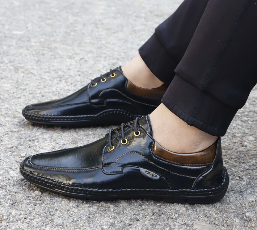 Synthetic casual shoes