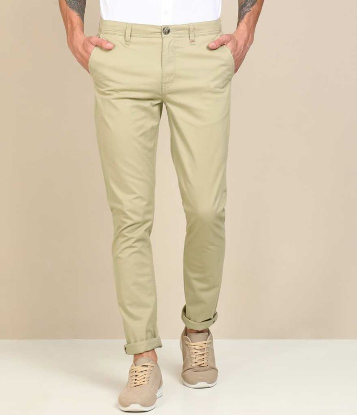 Buy BASICS COMFORT FIT LIGHT GREY SATIN WEAVE POLY COTTON TROUSERS for Men  Online  21BCTR46934