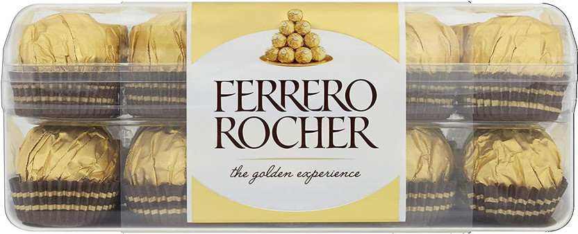 FERRERO ROCHER IMPORTED Chocolate (16 Pieces) Truffles(300 g)