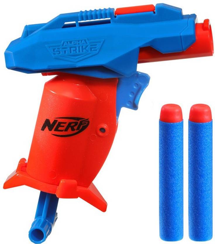 Nerf Alpha Strike Slinger SD1 SingleFire Dart Blaster, Incl. 2 Darts