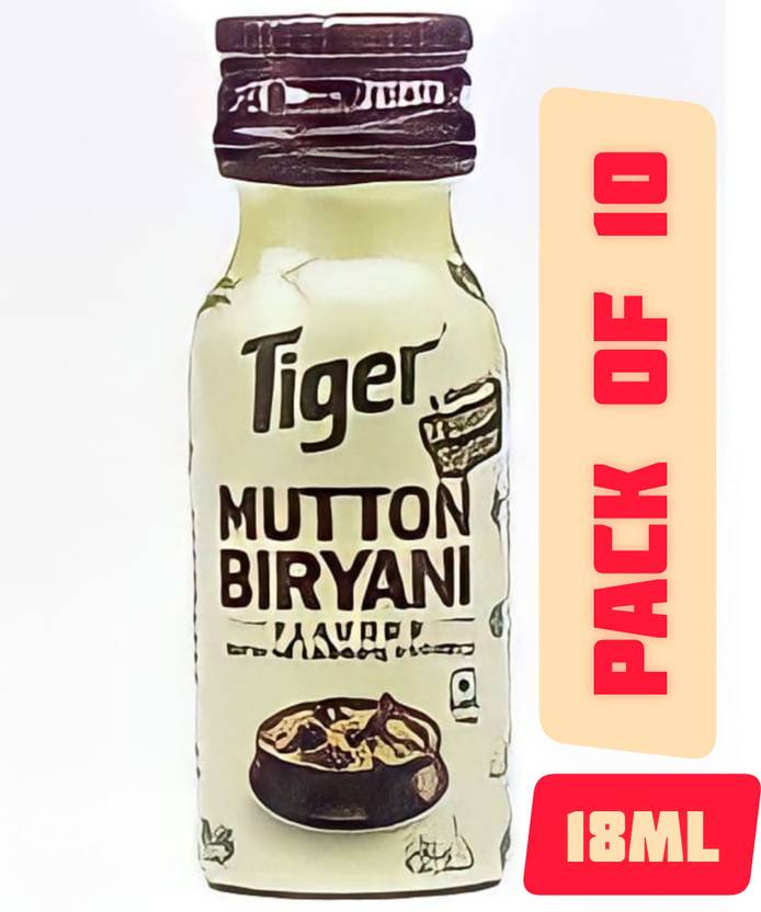 Tiger Mutton Biriyani Flavour Essence (18 ml) Pack Of 10 Biriyani