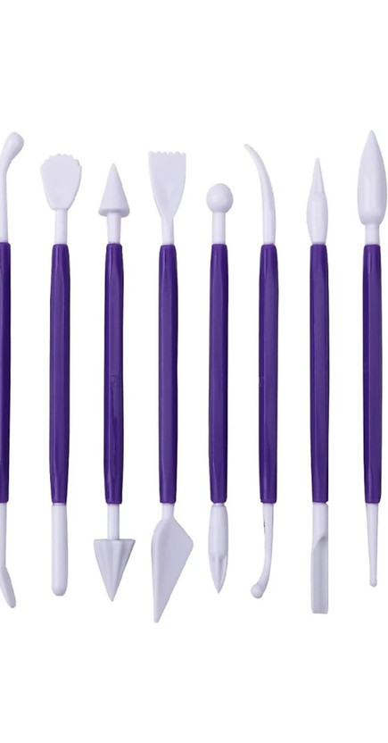 lico Clay Modelling Tools Set, Different Shapes Exclusive Modeling Set for Fondant Gum Paste Sugar Craft and Cake Decoration Clay Modelling Tools Plastic.