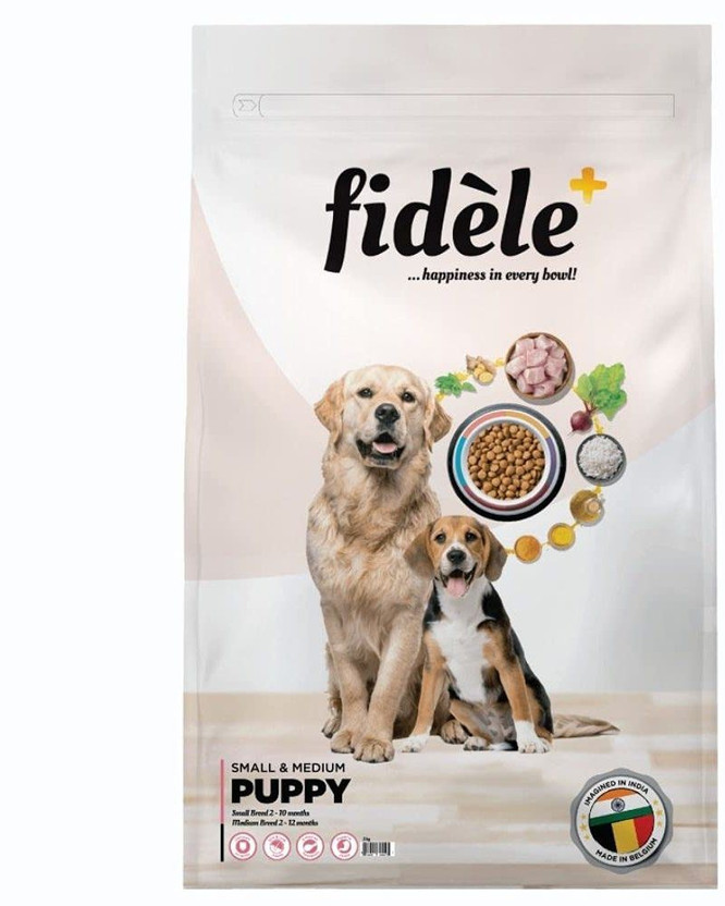 FIDELE + SMALL & MEDIUM BREED PUPPY 3KG Chicken 3 kg Dry Young Dog Food