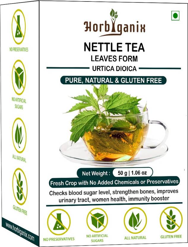 Horbiganix Nettle Leaf Tea | Herbal Tea | Kidney Health Booster | For